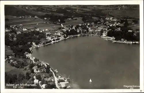 Ak Velden am Wörther See Kärnten, schöne Detailansicht