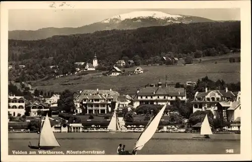 Ak Velden am Wörther See Kärnten, schöne Detailansicht