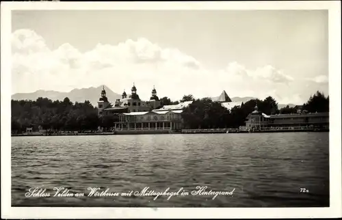 Ak Velden am Wörther See Kärnten, schöne Detailansicht