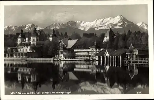 Ak Velden am Wörther See Kärnten, schöne Detailansicht