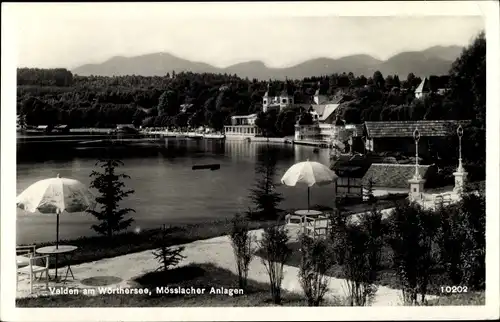 Ak Velden am Wörther See Kärnten, schöne Detailansicht