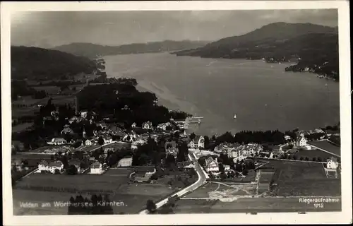 Ak Velden am Wörther See Kärnten, schöne Detailansicht