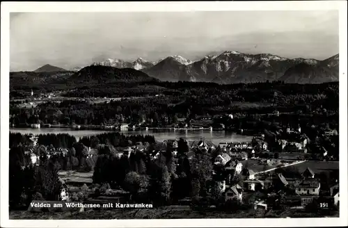 Ak Velden am Wörther See Kärnten, schöne Detailansicht