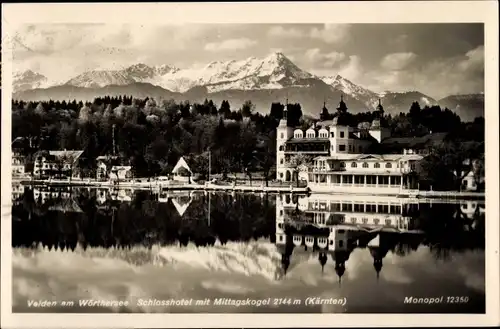 Ak Velden am Wörther See Kärnten, schöne Detailansicht