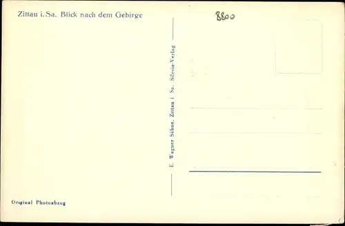 Ak Zittau in der Oberlausitz, schöne Detailansicht