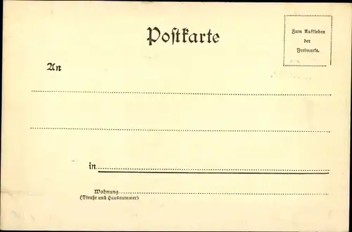 Ak Weimar in Thüringen, schöne Detailansicht