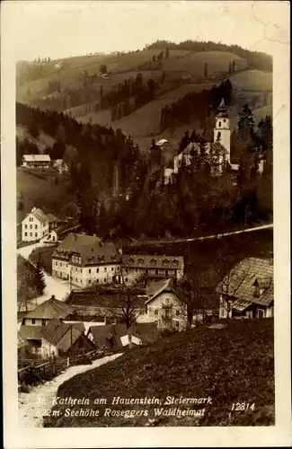 Ak St. Kathrein am Hauenstein Steiermark, schöne Detailansicht