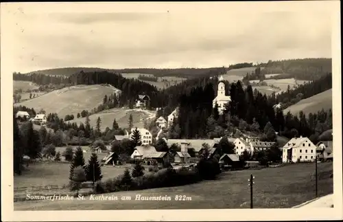 Ak St. Kathrein am Hauenstein Steiermark, schöne Detailansicht
