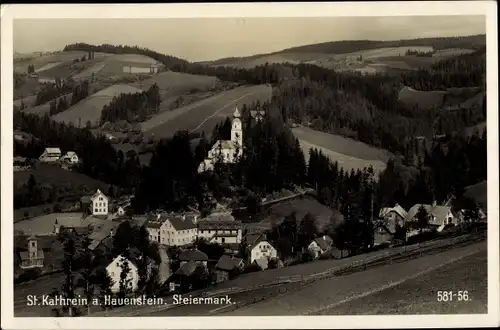 Ak St. Kathrein am Hauenstein Steiermark, schöne Detailansicht