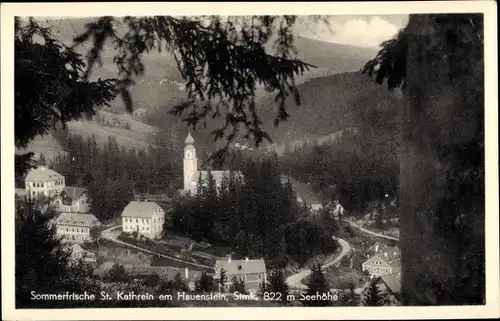 Ak St. Kathrein am Hauenstein Steiermark, schöne Detailansicht