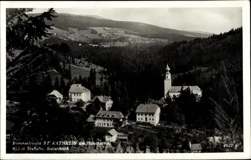 Ak St. Kathrein am Hauenstein Steiermark, schöne Detailansicht