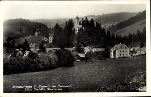 Ak St. Kathrein am Hauenstein Steiermark, schöne Detailansicht