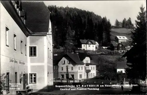 Ak St. Kathrein am Hauenstein Steiermark, schöne Detailansicht