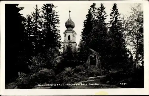 Ak St. Kathrein am Hauenstein Steiermark, schöne Detailansicht