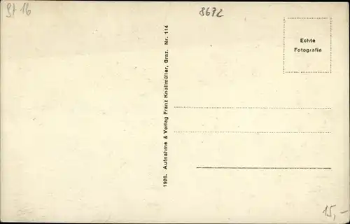 Ak St. Kathrein am Hauenstein Steiermark, schöne Detailansicht
