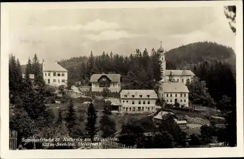 Ak St. Kathrein am Hauenstein Steiermark, schöne Detailansicht