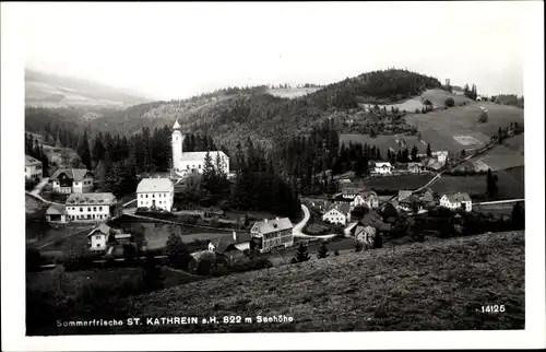 Ak St. Kathrein am Hauenstein Steiermark, schöne Detailansicht