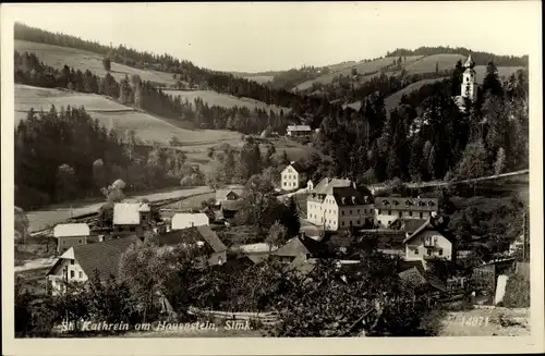 Ak St. Kathrein am Hauenstein Steiermark, schöne Detailansicht