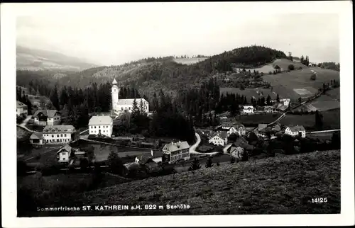 Ak St. Kathrein am Hauenstein Steiermark, schöne Detailansicht