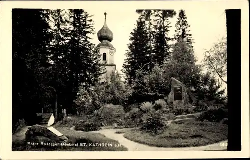 Ak St. Kathrein am Hauenstein Steiermark, schöne Detailansicht