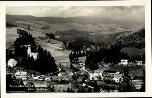 Ak St. Kathrein am Hauenstein Steiermark, schöne Detailansicht