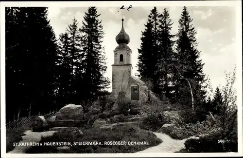 Ak St. Kathrein am Hauenstein Steiermark, schöne Detailansicht