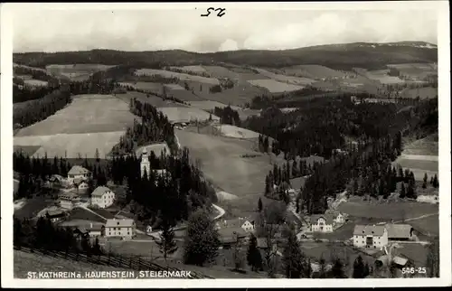 Ak St. Kathrein am Hauenstein Steiermark, schöne Detailansicht