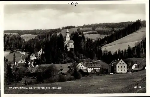 Ak St. Kathrein am Hauenstein Steiermark, schöne Detailansicht