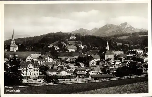 Ak Miesbach in Oberbayern, schöne Detailansicht