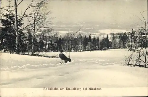 Ak Miesbach in Oberbayern, schöne Detailansicht