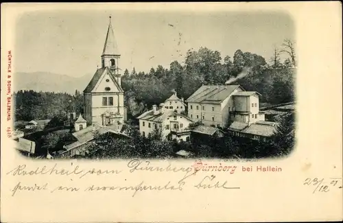 Ak Dürrnberg Hallein in Salzburg, schöne Detailansicht