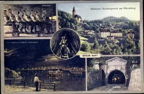 Ak Dürrnberg Hallein in Salzburg, schöne Detailansicht
