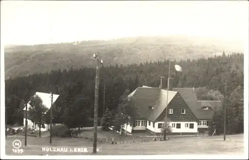 Foto Ak Holzhau Rechenberg Bienenmühle Erzgebirge, Ortschaft