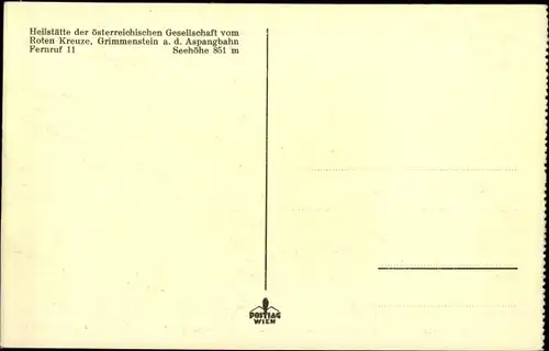 Ak Grimmenstein in Niederösterreich, schöne Detailansicht