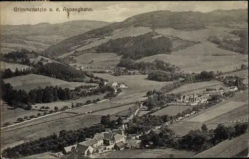 Ak Grimmenstein in Niederösterreich, schöne Detailansicht