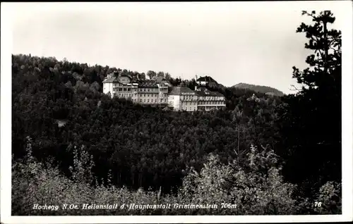 Ak Grimmenstein in Niederösterreich, schöne Detailansicht