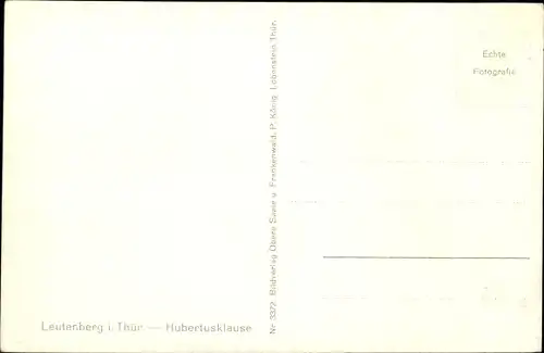 Ak Bad Leutenberg in Thüringen, schöne Detailansicht