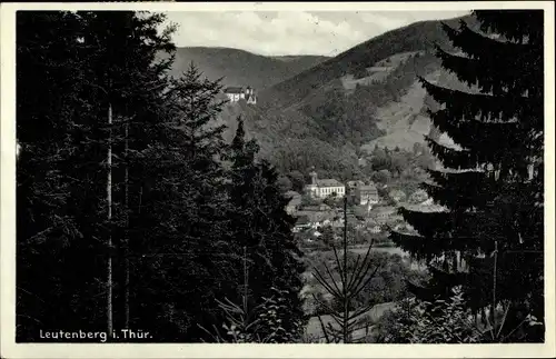 Ak Bad Leutenberg in Thüringen, schöne Detailansicht