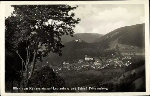 Ak Bad Leutenberg in Thüringen, schöne Detailansicht