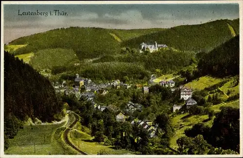 Ak Bad Leutenberg in Thüringen, schöne Detailansicht