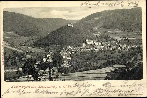 Ak Bad Leutenberg in Thüringen, schöne Detailansicht