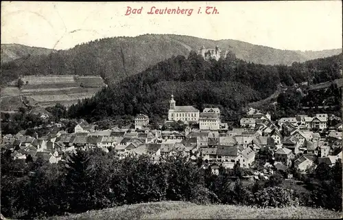 Ak Bad Leutenberg in Thüringen, schöne Detailansicht