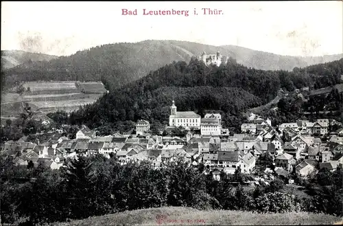 Ak Bad Leutenberg in Thüringen, schöne Detailansicht