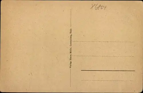 Ak Bad Leutenberg in Thüringen, schöne Detailansicht