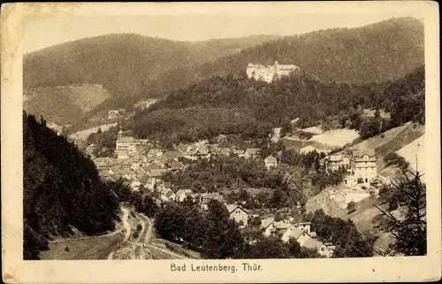 Ak Bad Leutenberg in Thüringen, schöne Detailansicht