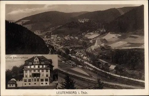 Ak Bad Leutenberg in Thüringen, schöne Detailansicht