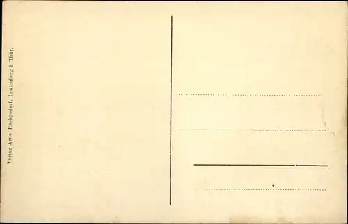 Ak Bad Leutenberg in Thüringen, schöne Detailansicht