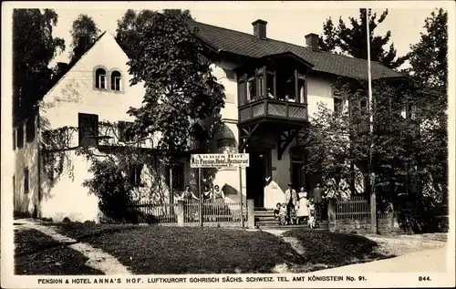 Ak Gohrisch in Sachsen, Pension und Hotel Anna's Hof
