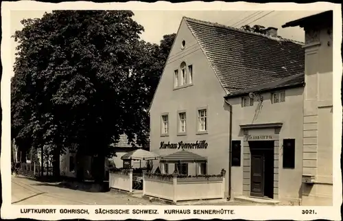 Ak Gohrisch in Sachsen, Kurhaus Sennerhütte, Außenansicht