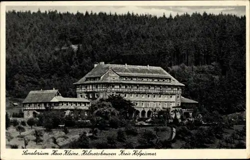 Ak Helmarshausen Bad Karlshafen Landkreis Kassel, Sanatorium Haus Kleine